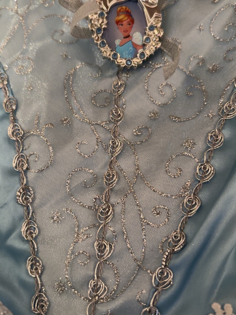 Disney Light Blue Baby Princess Costume Dress - Picture 3 of 5